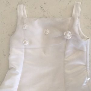 Little Girl’s White Dress